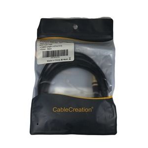 15 Feet Optical Audio Cable,Creation Fiber Digital Optical SPDIF/